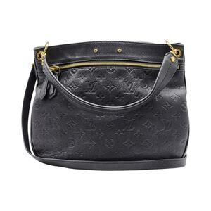 Louis Vuitton Spontini Noir Monogram Empreinte Leather Shoulder Bag - Preowned